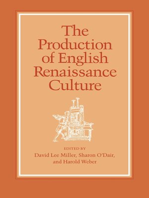 cover image of The Production of English Renaissance Culture